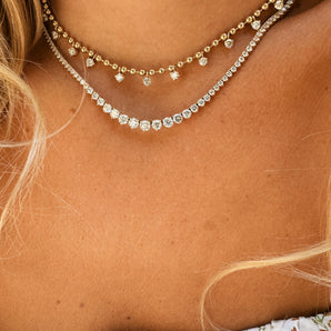 Diamond Dangle Necklace