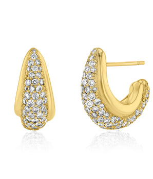 Orbit Pavé Earrings