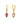 Tourmaline Eclipsed Tier Hoops