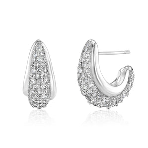 Orbit Pavé Earrings