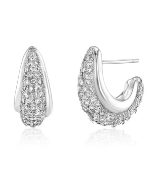 Orbit Pavé Earrings