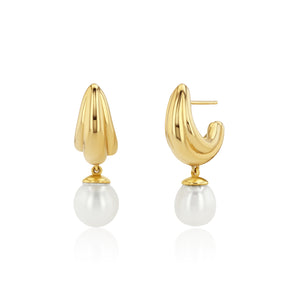 Orbit Pearl Earrings