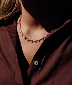 Diamond Dangle Necklace