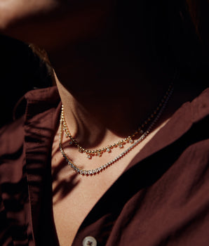 Jessica Graduated Tennis Necklace