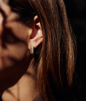 Tier Diamond Hoops