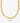 Chevron Yellow Gold Necklace