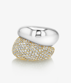 Orbit White Gold Ring