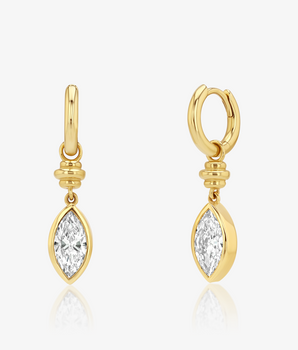 Eclipsed Tier Marquise Earrings